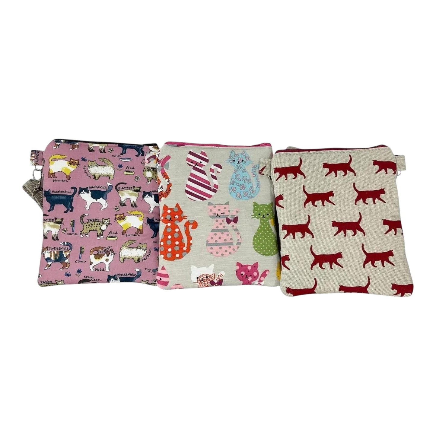 Cat Print Phone Shoulder Bag