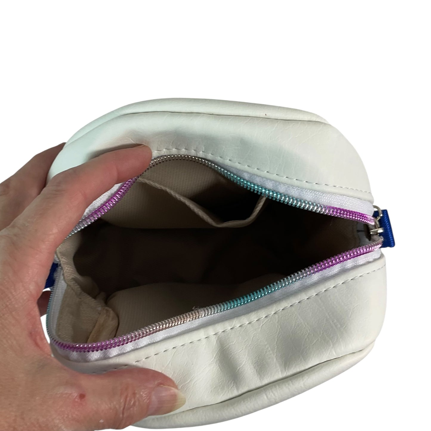 Handmade trainer Lace Crossbody Bag
