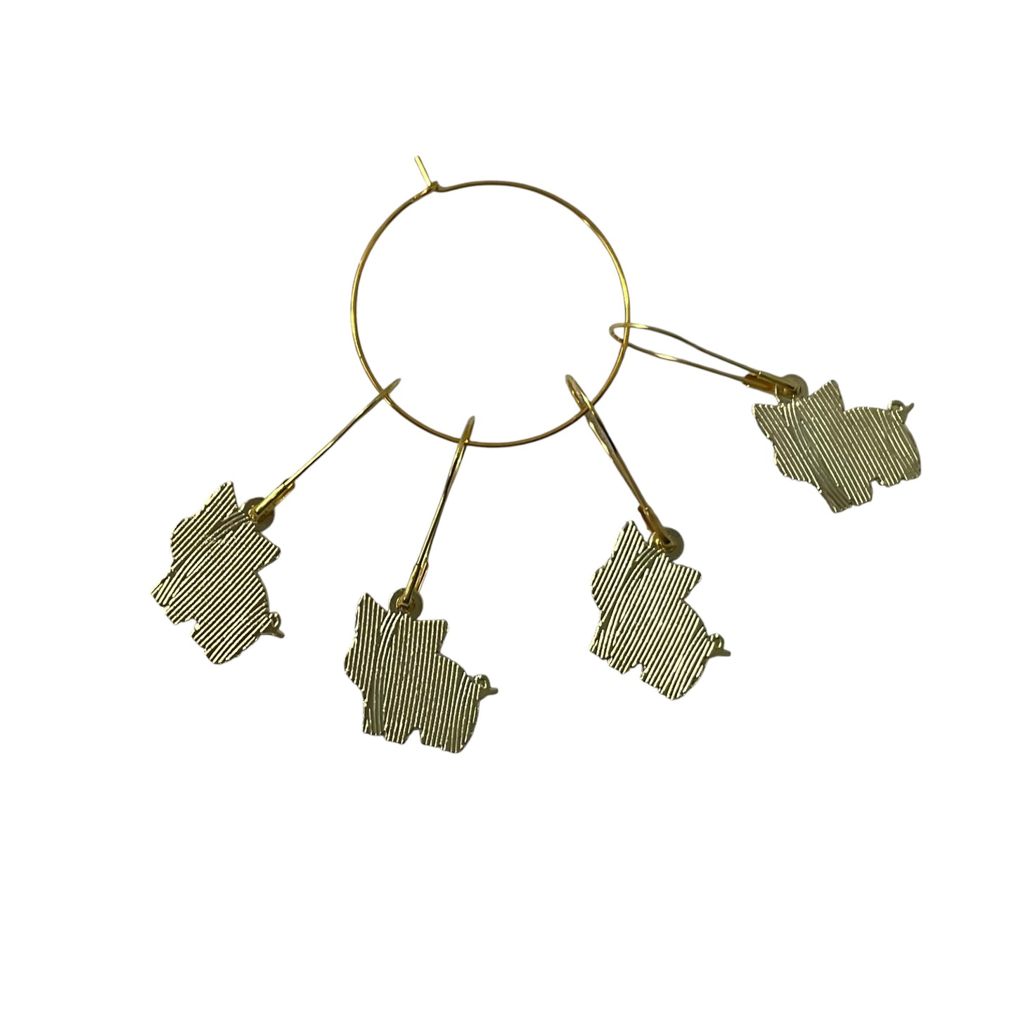 Pig Stitch Markers for knitting and crochet