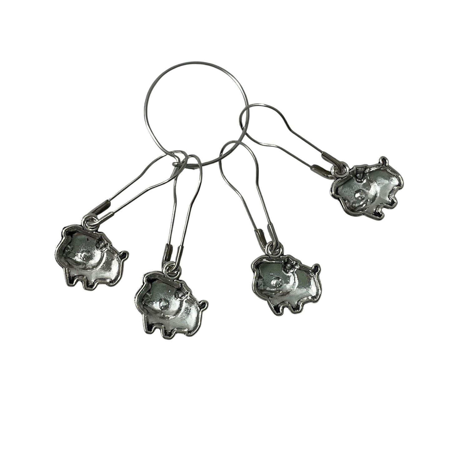 Pig Stitch Markers for knitting and crochet