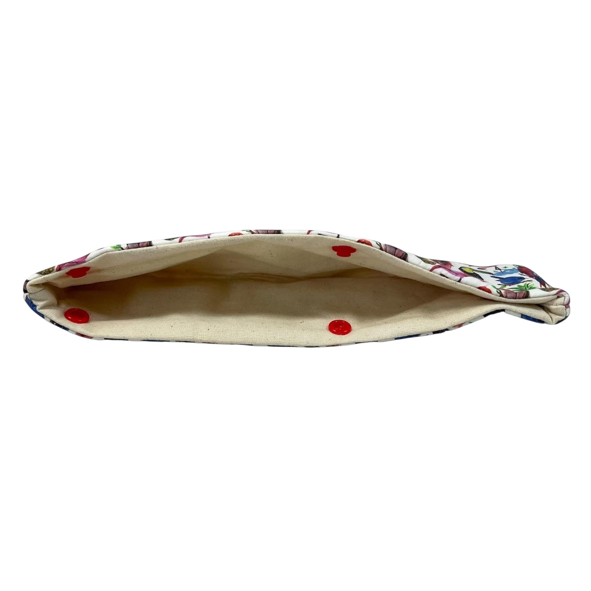 Double pointed knitting needle cosy in Liberty Fabric, sock Knitting Needle Case: Floral Project Keeper
