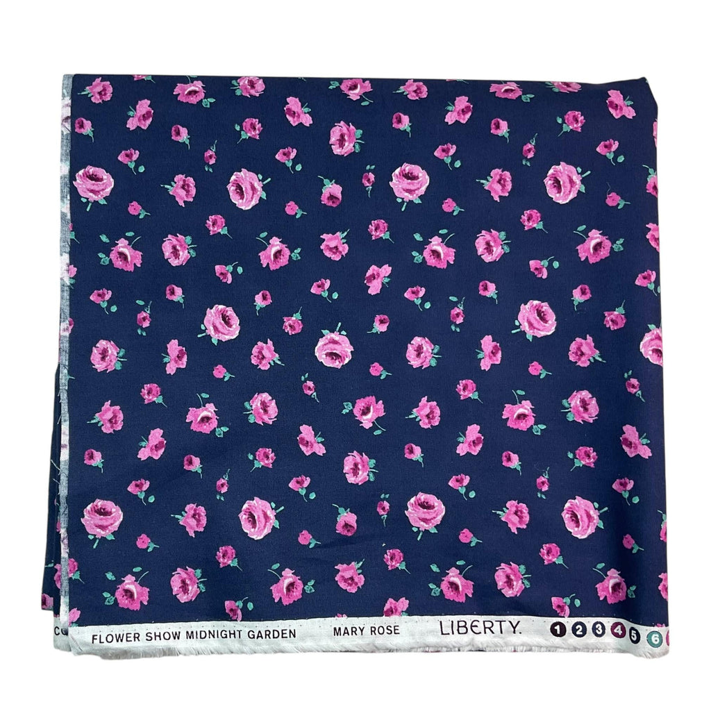 Double pointed knitting needle case made in Liberty floral fabric,  DPN or crochet hook case, sock knitters gift,