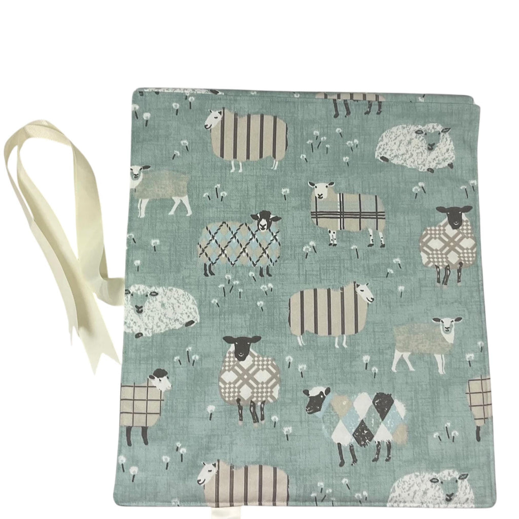 Straight knitting needle case, needle roll , sheep needle case, needle storage, knitting accessories, knitters gift,needle organiser