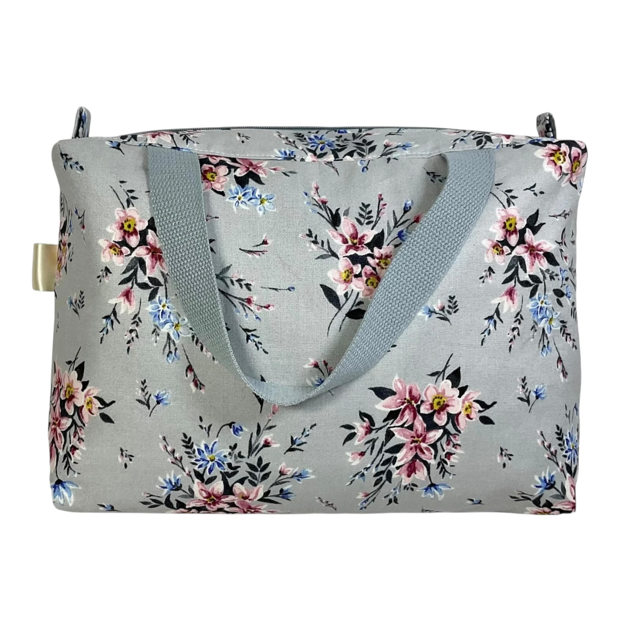 Liberty large toiletries bag with handles and zip pocket, floral Waterproof lined wash pouch, Cosmetics bag, ladies  gift, womens sponge bag