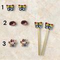 stitch stopper for knitters, butterfly stitch holder, stitch minders for knitting, dog mum knitting gift,