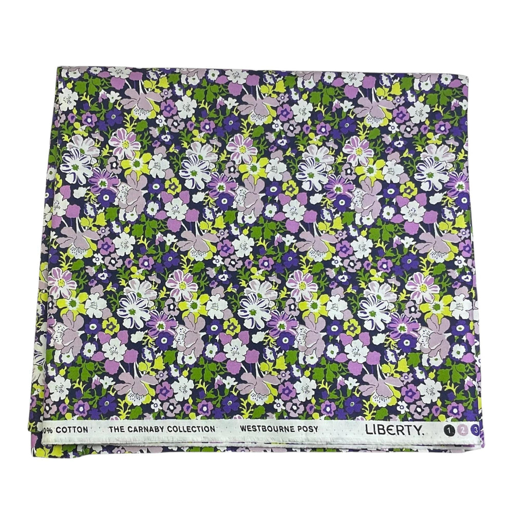 Double pointed knitting needle case made in Liberty floral fabric,  DPN or crochet hook case, sock knitters gift,