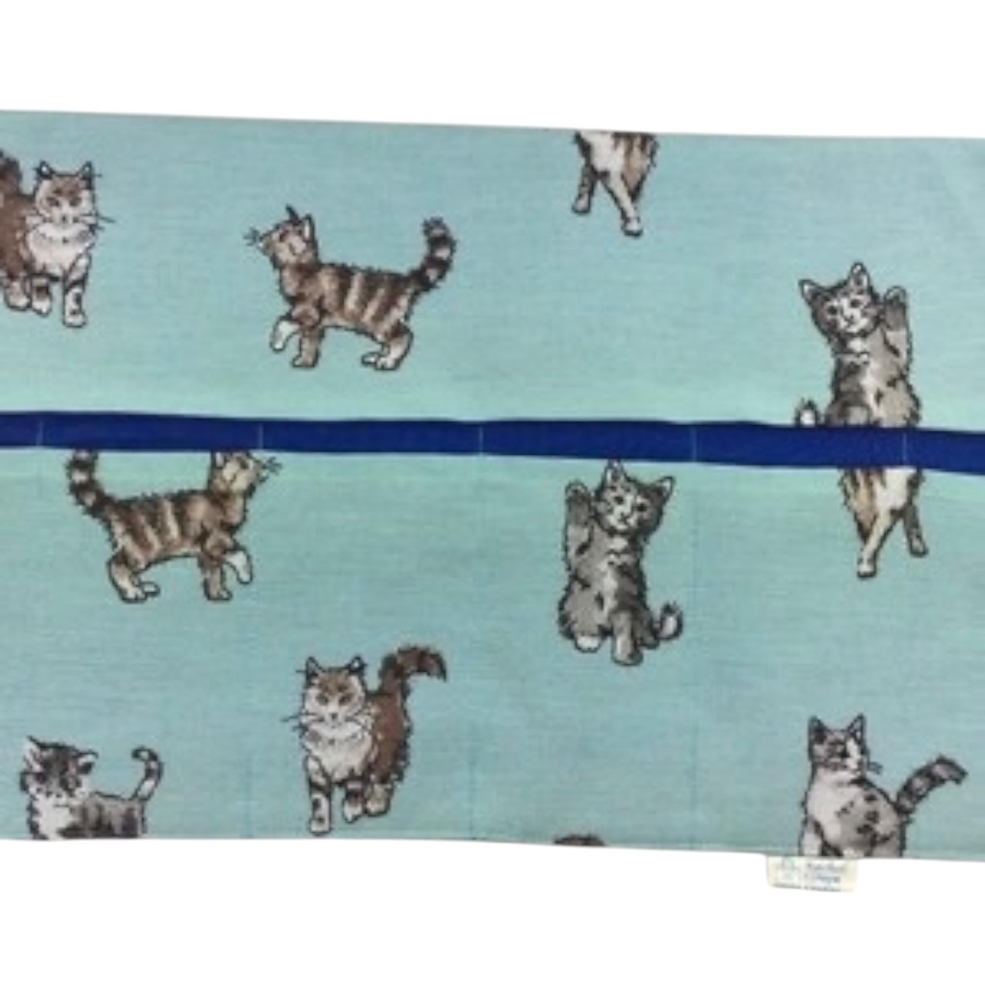 Circular needle case, cat needle case, fixed circular case, sock needles case, knitting needle roll, knitters gift, needle holder,