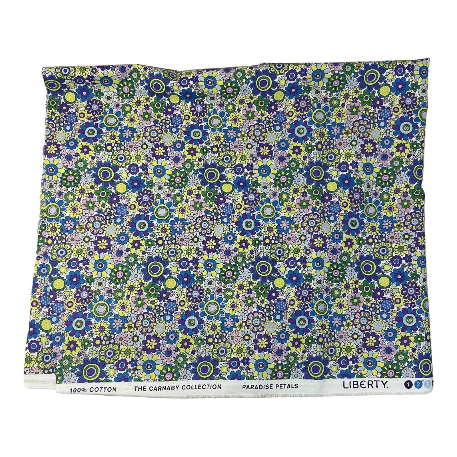 Circular needle case made from Liberty floral fabric, fixed circular sock needle pouch, knitting needle roll, knitters gift, needle holder,