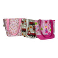 Girls Ballerina Tote Bag: Princess, Fireman Cotton Shoulder Bag