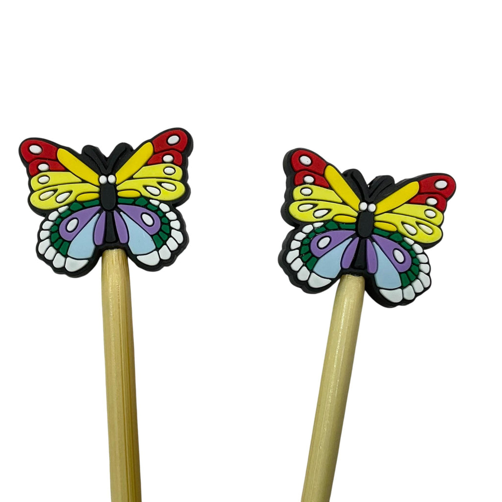 stitch stopper for knitters, butterfly stitch holder, stitch minders for knitting, dog mum knitting gift,
