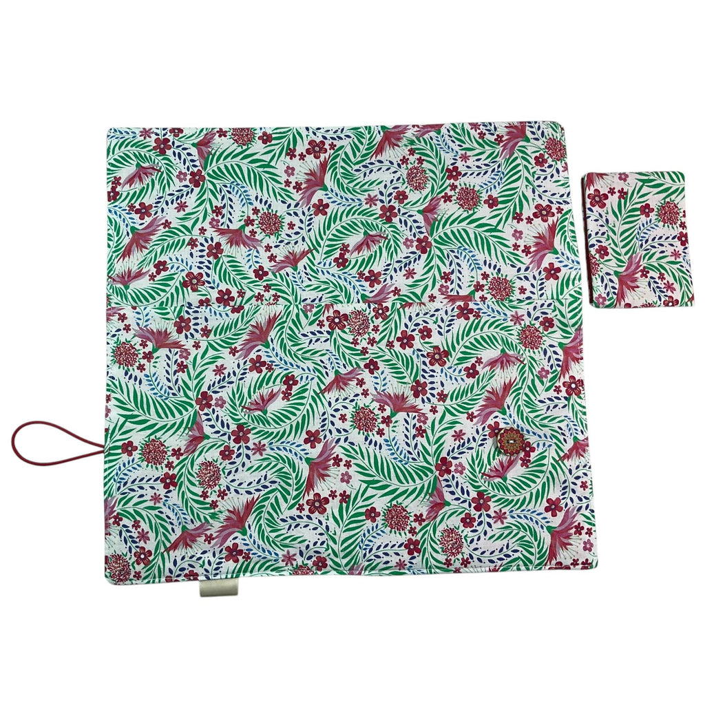 Interchangeable knitting needle case with Liberty fabric , floral addi case, chiagoo wallet, knit pro organiser pouch, hiya hiya case,