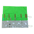 Double pointed knitting needle case with sheep in fields, DPN or crochet hook case, sock knitters gift,
