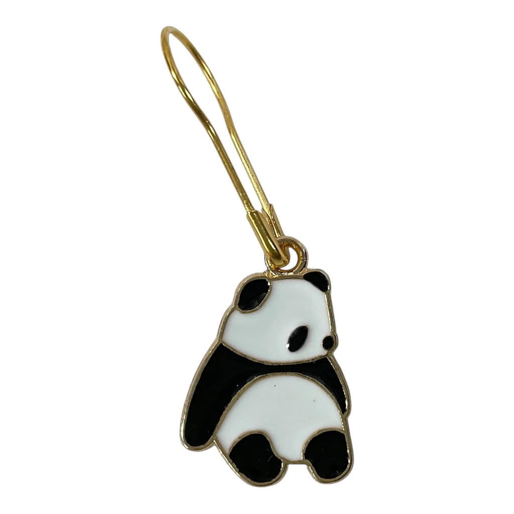 Panda Stitch Markers: Enamelled Knitting/Crochet Charms