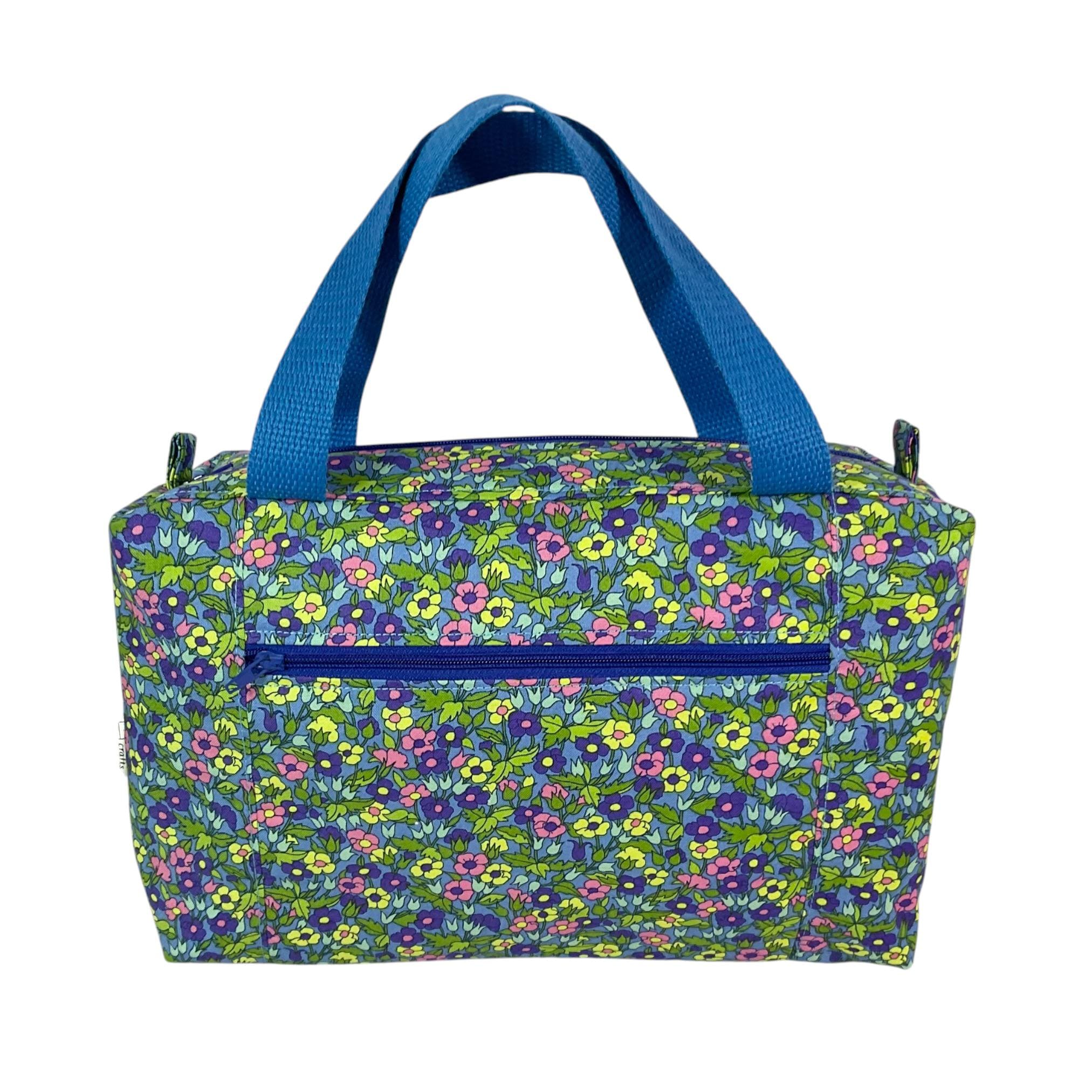 Liberty large toiletries bag with handles and zip pocket, floral Waterproof lined wash pouch, Cosmetics bag, ladies  gift, womens sponge bag