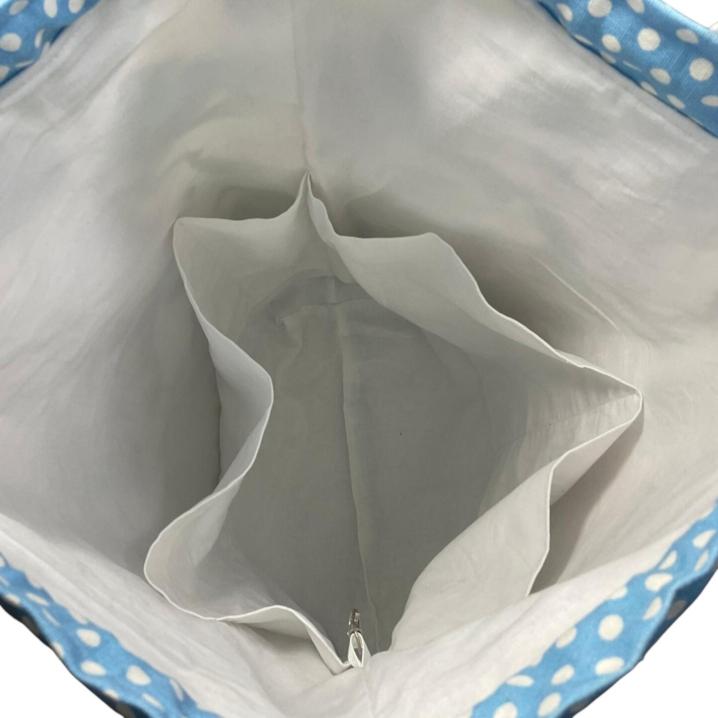 XXL  drawstring knitting bag with butterfly and moth print