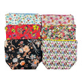 Liberty Print Toiletry Bag: Large Waterproof Floral Cosmetics Pouch