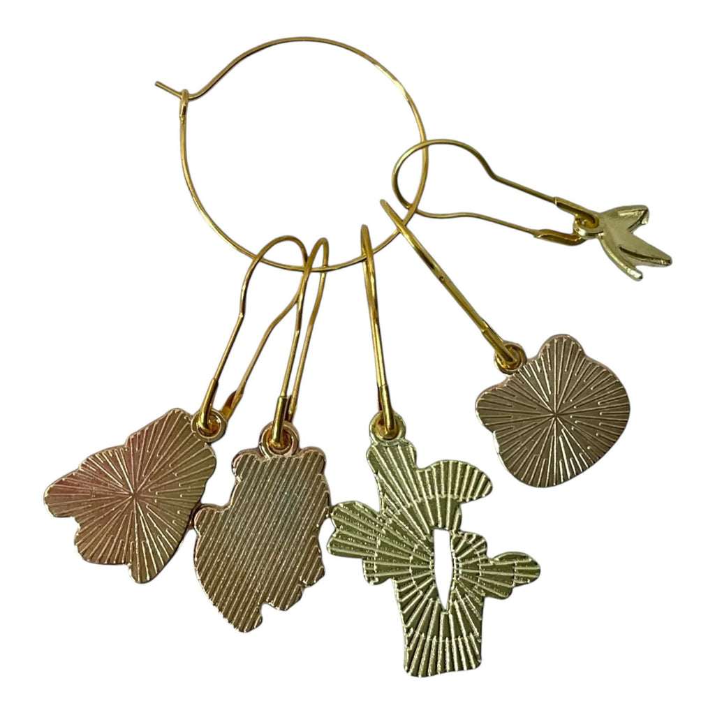 Panda Stitch Markers: Enamelled Knitting/Crochet Charms