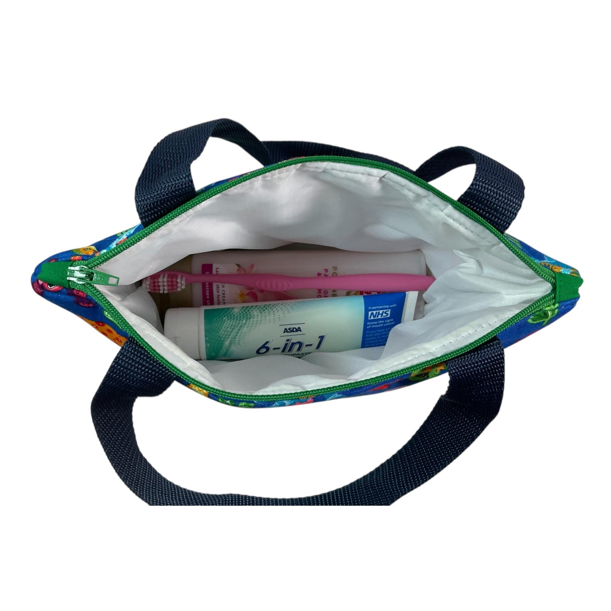 Children's Dinosaur Wash Bag: Colorful Travel Toiletry Bag
