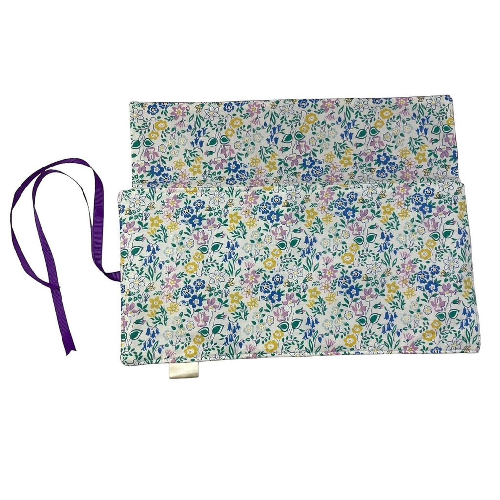 Liberty Floral Crochet Hook Case: Ergonomic Roll-Up Organizer