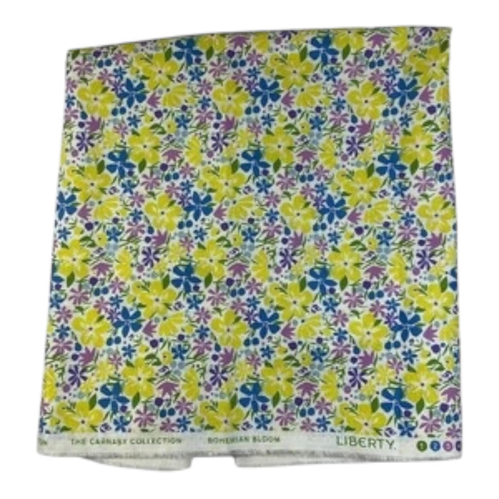 Circular needle case made from Liberty floral fabric, fixed circular sock needle pouch, knitting needle roll, knitters gift, needle holder,
