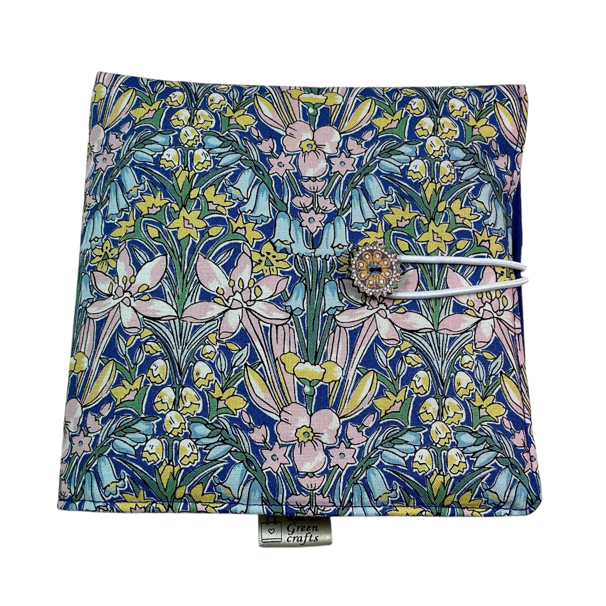 Interchangeable knitting needle case with Liberty fabric , floral addi case, chiagoo wallet, knit pro organiser pouch, hiya hiya case,