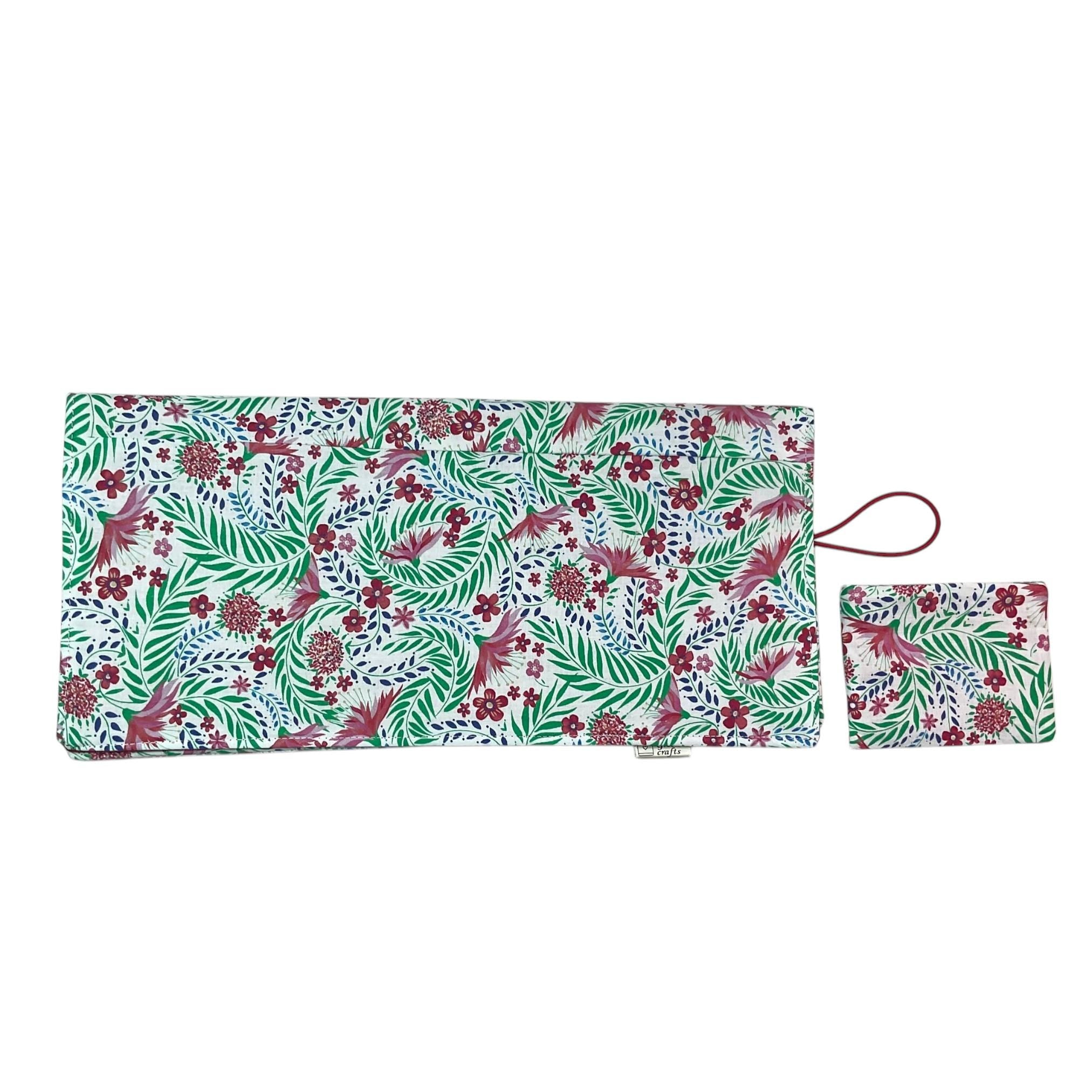 Interchangeable knitting needle case with Liberty fabric , floral addi case, chiagoo wallet, knit pro organiser pouch, hiya hiya case,