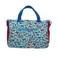 large toiletries bag made from  Liberty fabric, with handles and pockets in and outside, butterfly Waterproof lined, wash pouch, ladies gift