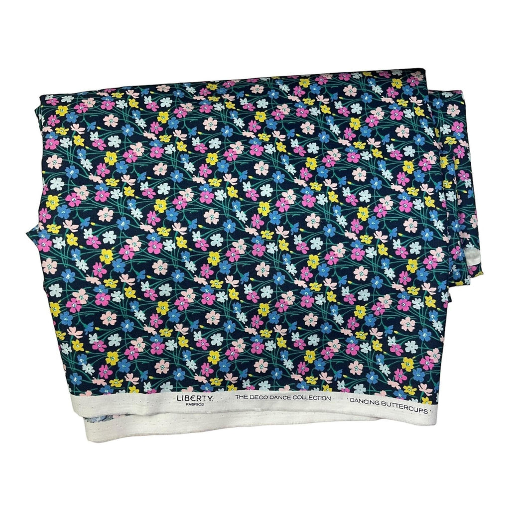 Double pointed knitting needle case made in Liberty floral fabric,  DPN or crochet hook case, sock knitters gift,