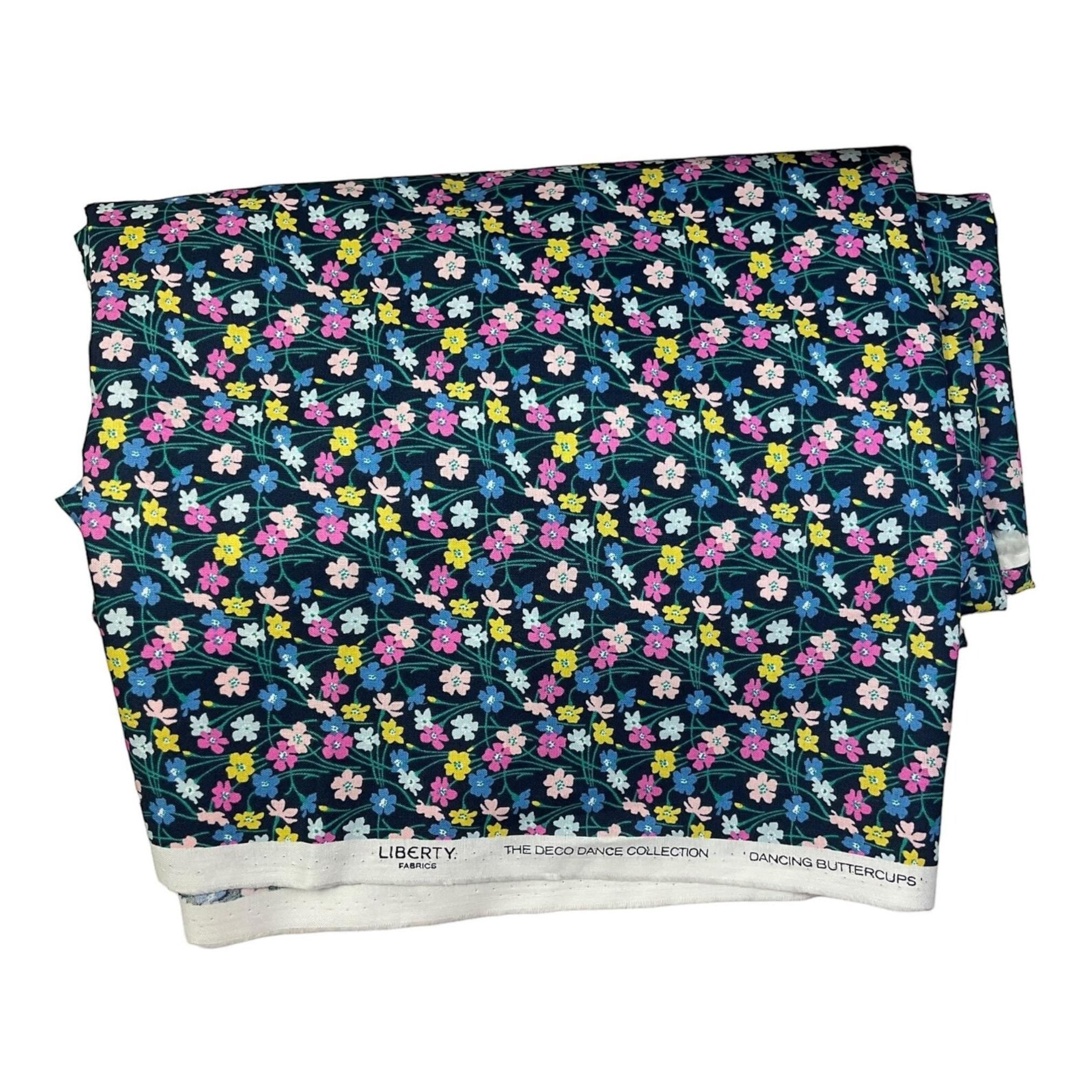 Double pointed knitting needle case made in Liberty floral fabric,  DPN or crochet hook case, sock knitters gift,