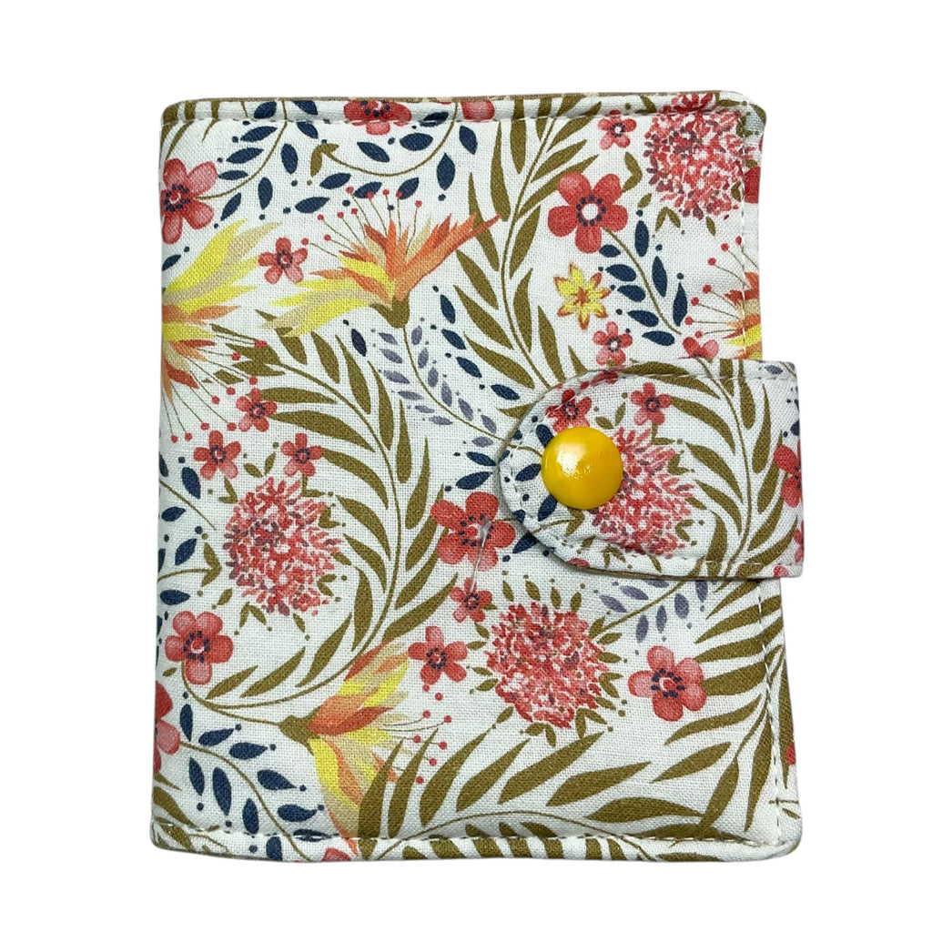 needle book, Liberty floral handmade fabric travel mending case, sewing stocking filler, ladies gift