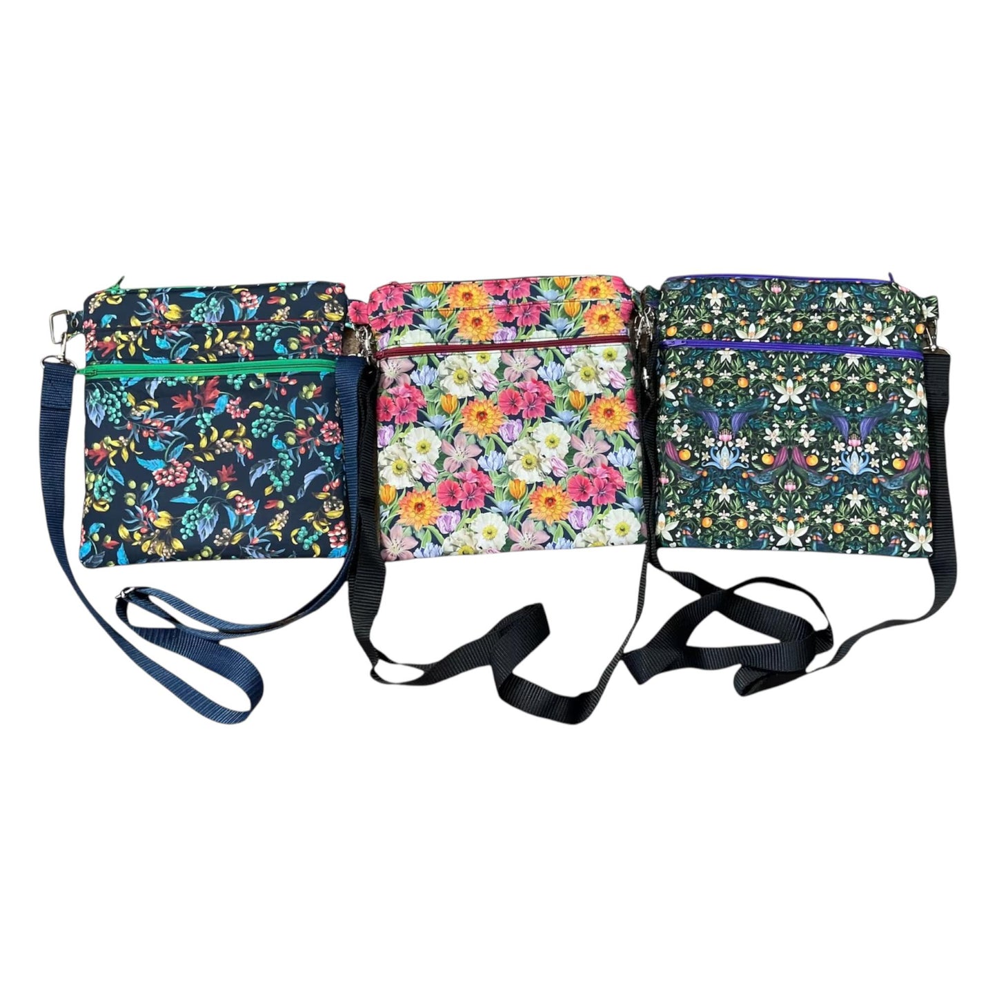 Liberty fabric slim shoulder bag