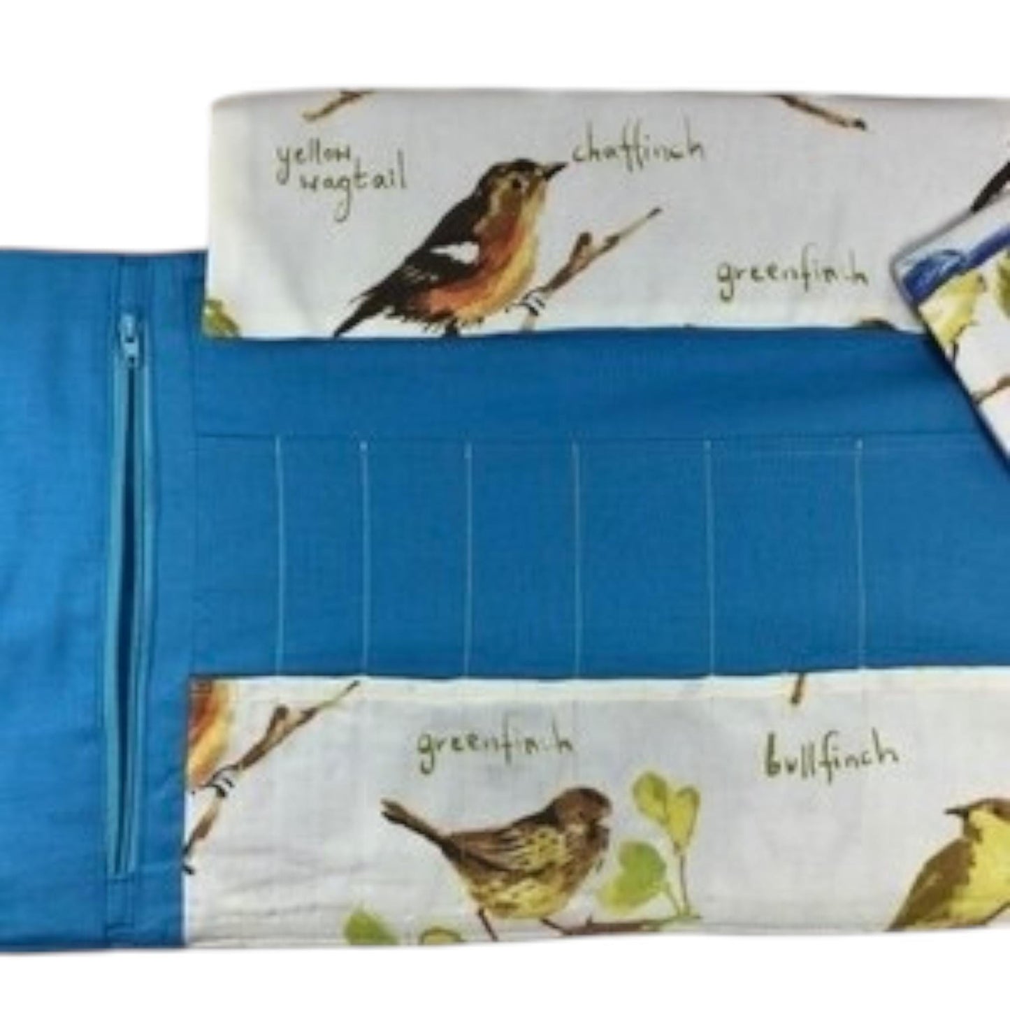 Birds interchangeable and double pointed knitting needle case