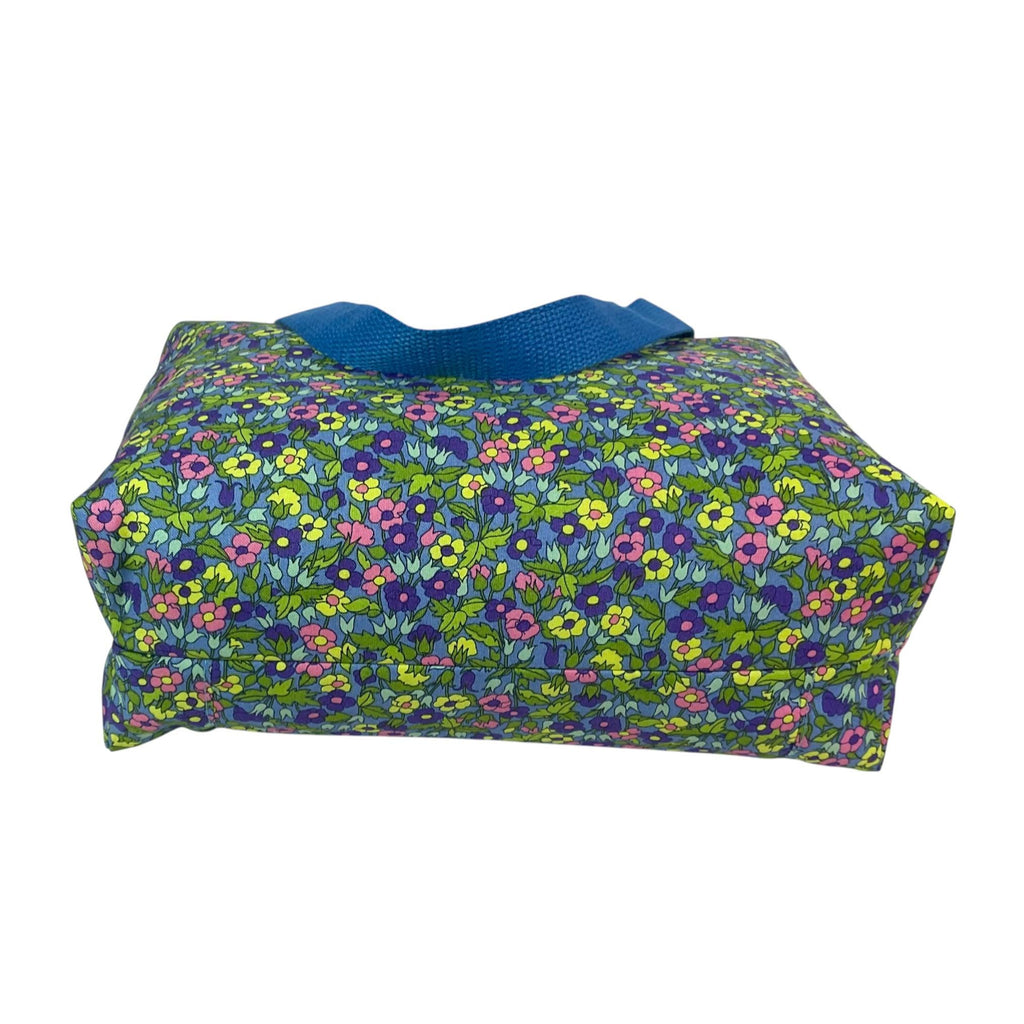Liberty large toiletries bag with handles and zip pocket, floral Waterproof lined wash pouch, Cosmetics bag, ladies  gift, womens sponge bag