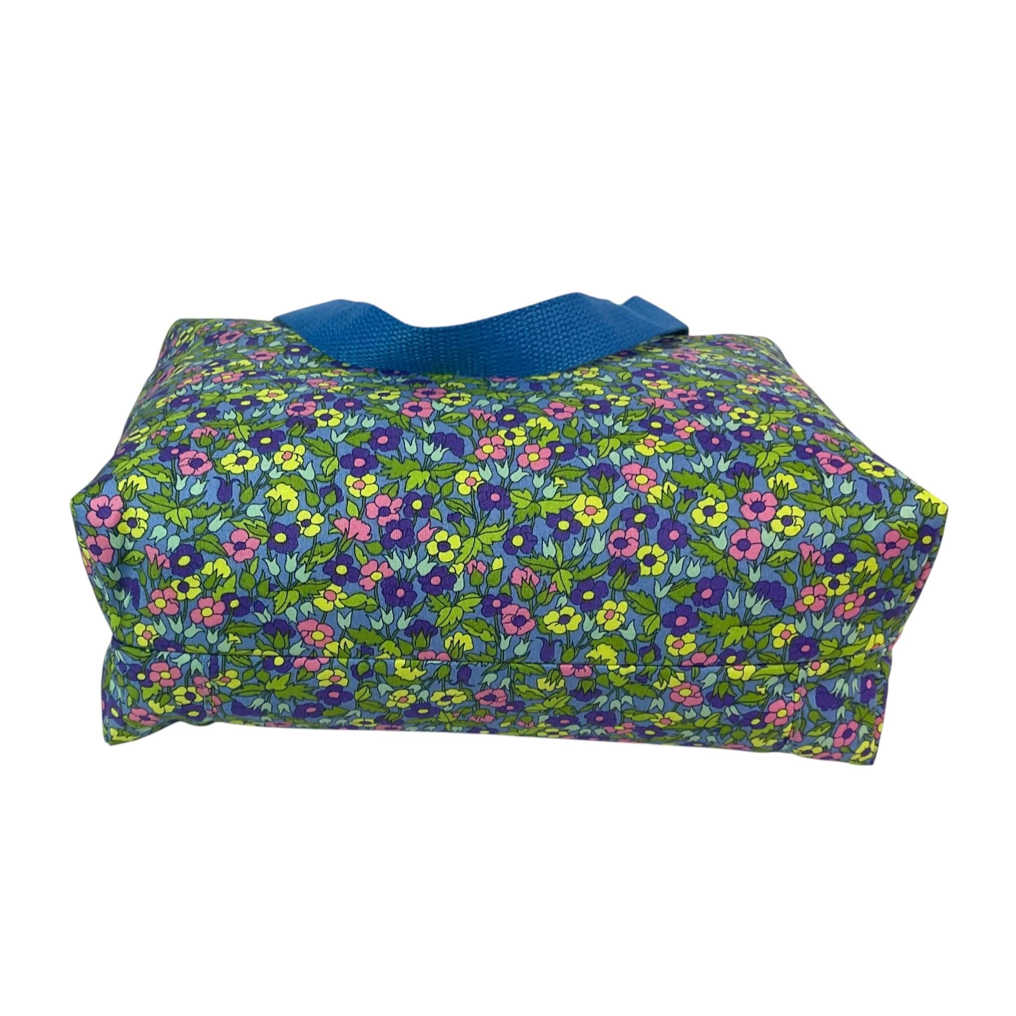 Liberty large toiletries bag with handles and zip pocket, floral Waterproof lined wash pouch, Cosmetics bag, ladies  gift, womens sponge bag
