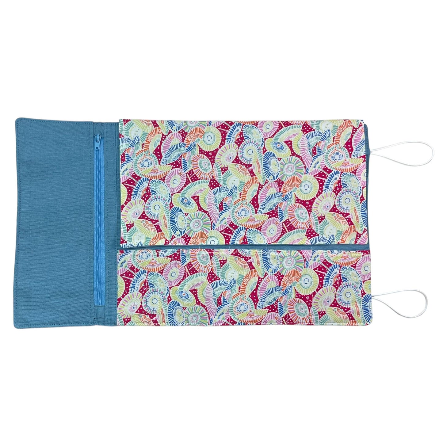 Liberty Floral fabric  interchangeable and double pointed knitting needle case