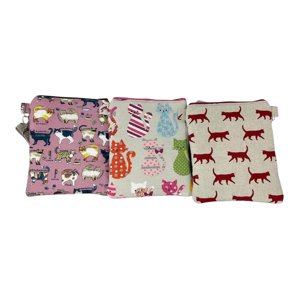 Cat Print Phone Shoulder Bag: Teen Crossbody Pouch, Festival Clubbing Bag