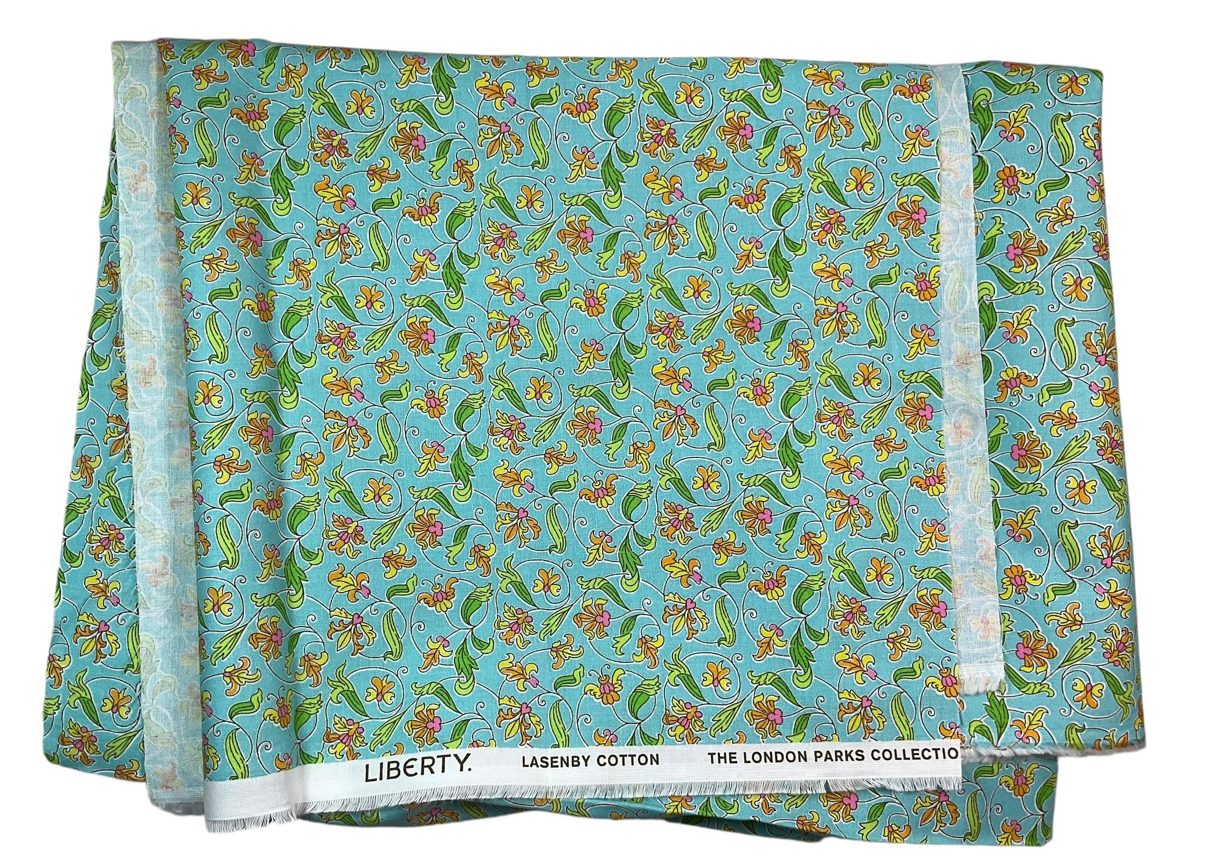 Liberty floral print Straight knitting needle case, needle roll, ribbon tie storage, knitting accessories, knitters gift,needle organiser