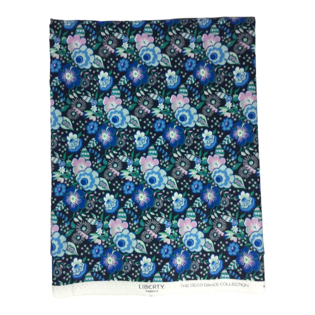 Circular needle case made from Liberty floral fabric, fixed circular sock needle pouch, knitting needle roll, knitters gift, needle holder,
