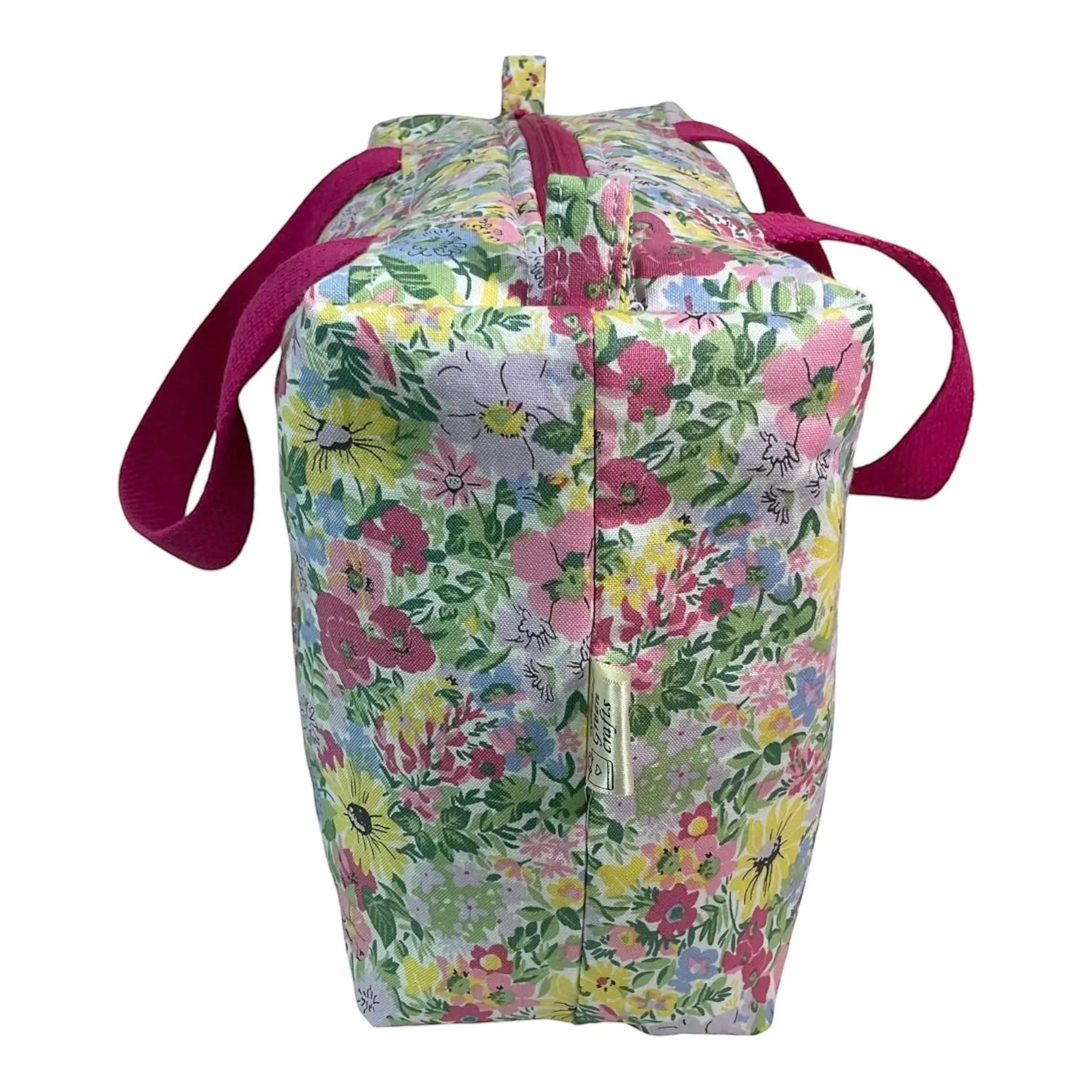 Liberty large toiletries bag with handles and zip pocket, floral Waterproof, wash pouch, Cosmetics bag, ladies  gift, womens sponge bag