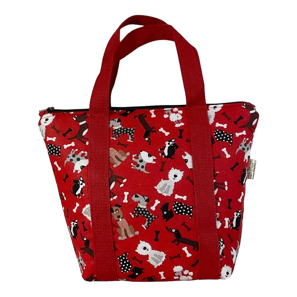 Handmade Floral Bee Toiletry Bag: Large Zip Makeup Pouch