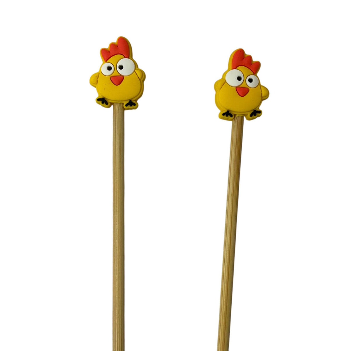 Knitting needle stitch stopper