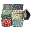 Cosmetics pouch in Liberty dog, cat and pet print tana lawn , small wash bag with waterproof lining , zipped Makeup storage, ladies gift