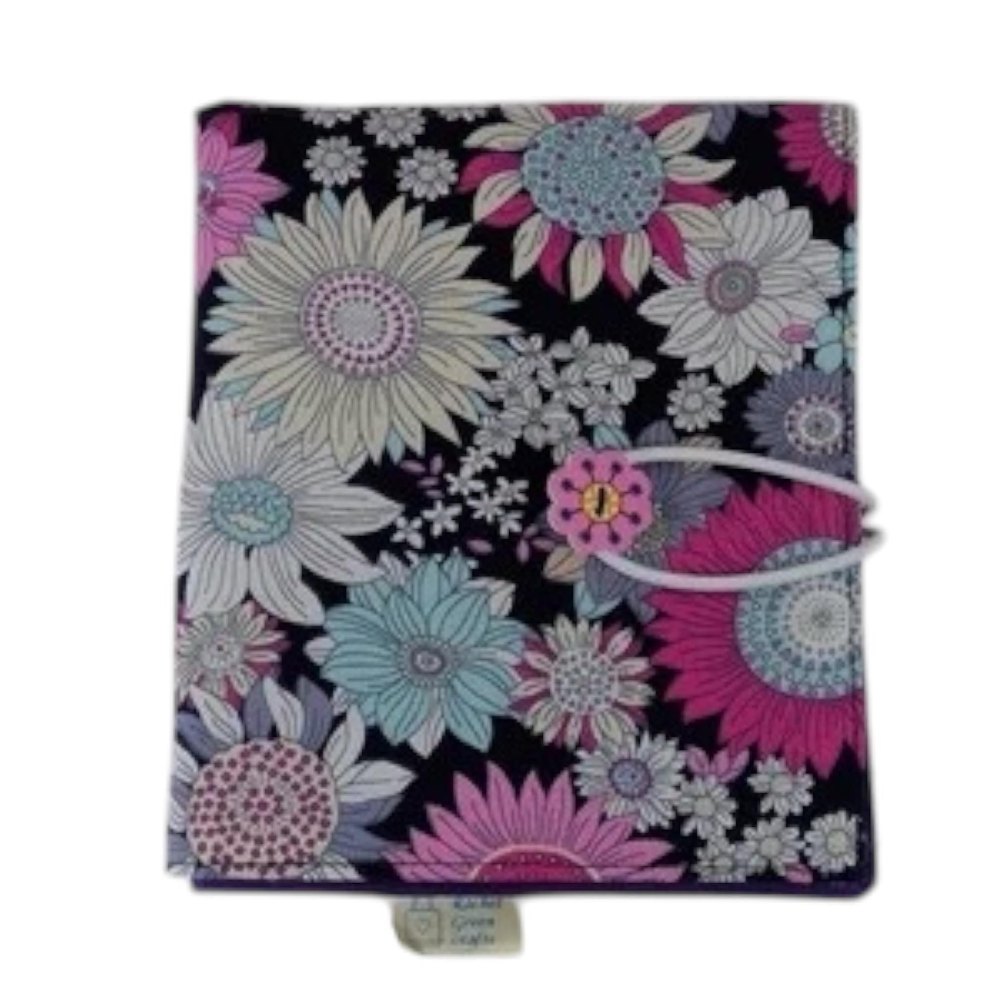 Floral Interchangeable needle case, interchangeable organiser, addi needle storage, chiagoo  folding pouch, knit pro, hiya hiya case,