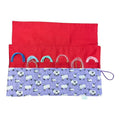 Circular needle case, sheep needle pouch, fixed circular wallet, sock needles, knitting needle roll, knitters gift, folding needle holder,