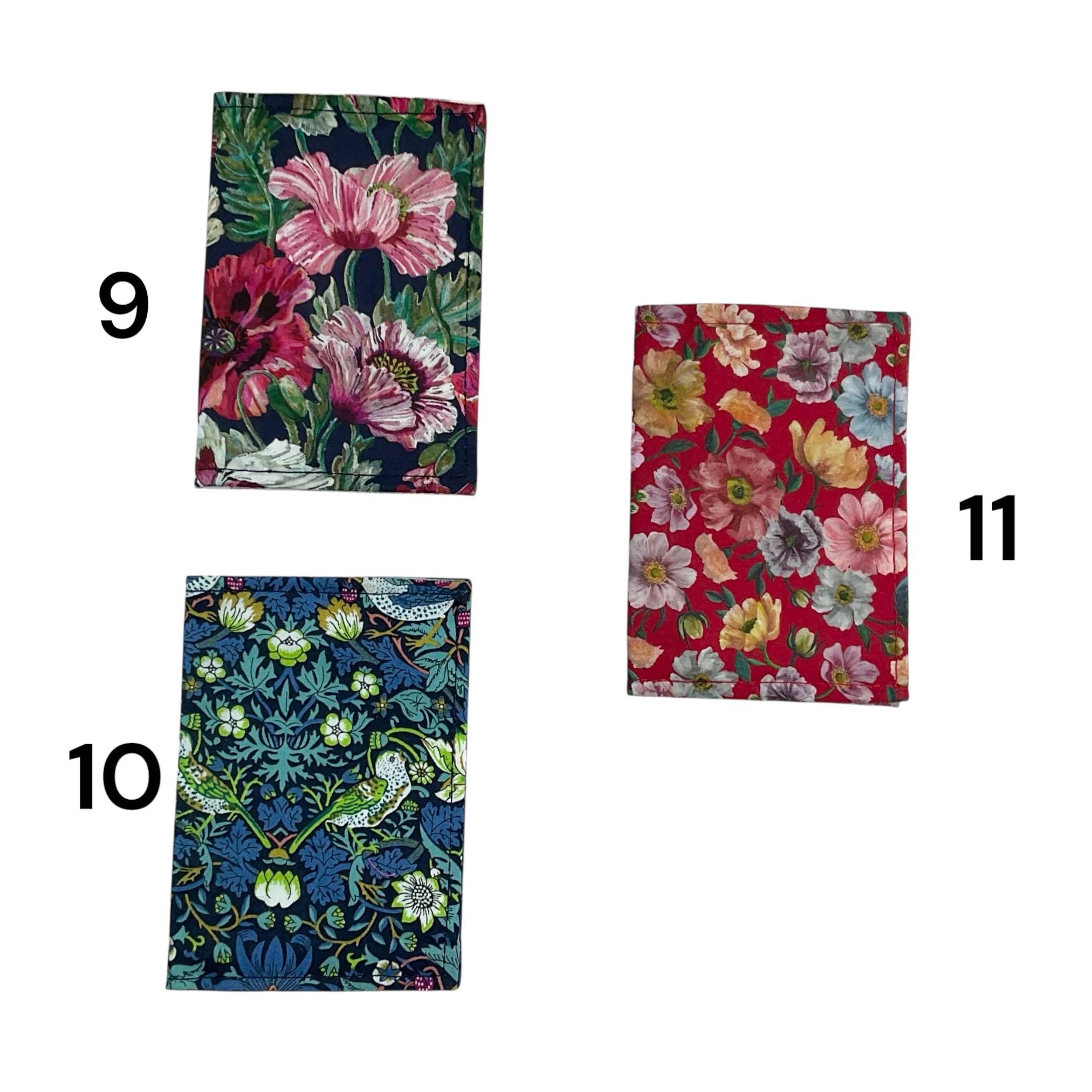 card wallet in pretty floral Liberty fabric , credit card or Oyster card pouch, loyalty card holder, ladies small gift