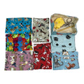 Dog & Cat Print Coin Purse: Fold Up Knitting Notions Pouch
