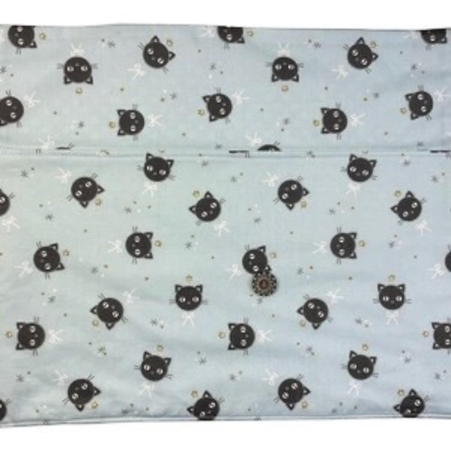 fixed Circular knitting needle case with cats