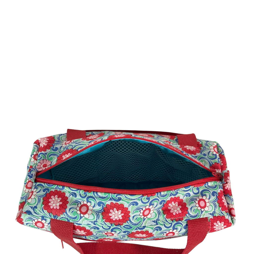 Liberty large toiletries bag with handles and zip pocket, floral Waterproof lined wash pouch, Cosmetics bag, ladies  gift, womens sponge bag
