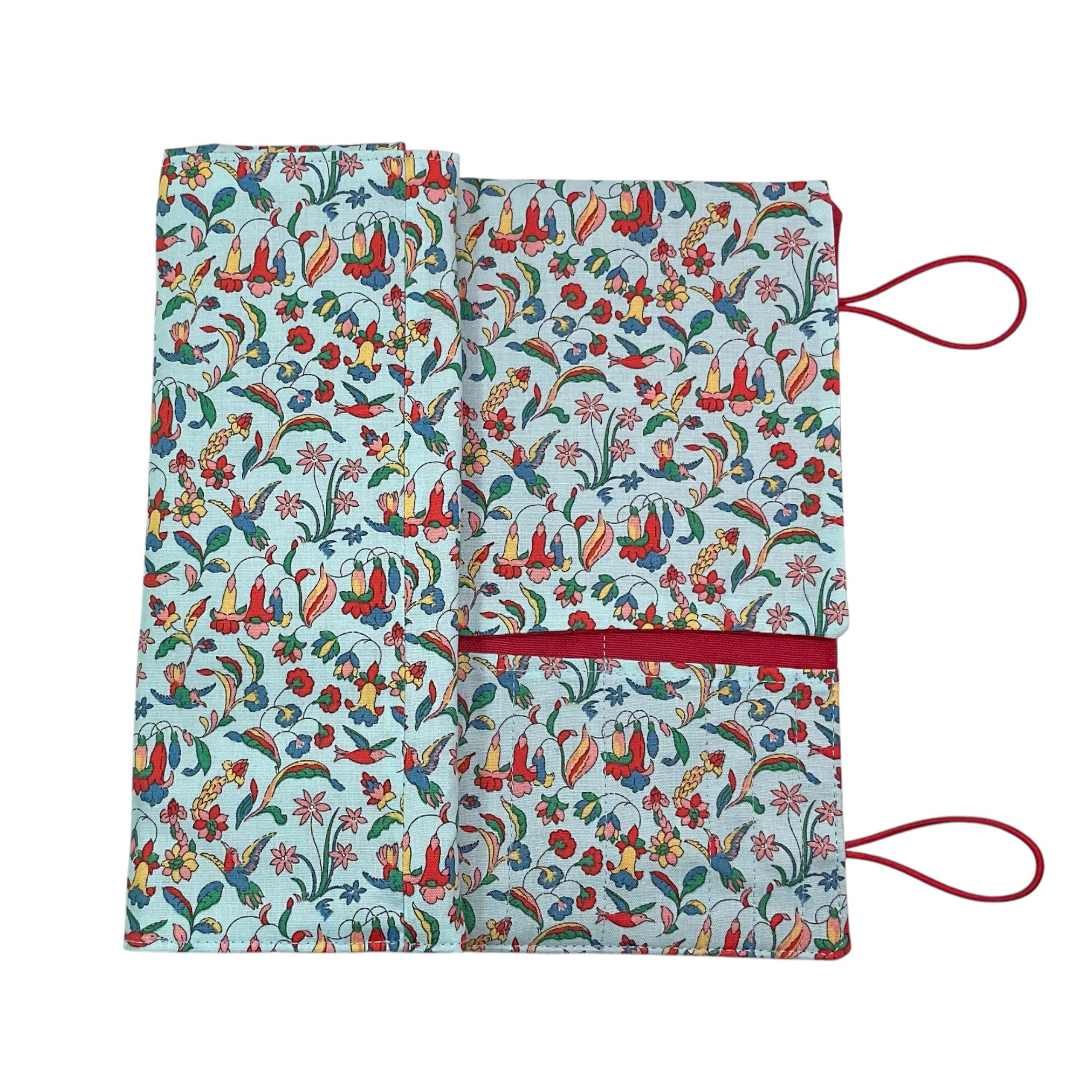 Liberty Floral Knitting Needle Case: Interchangeable & Double Pointed