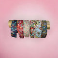 Ladies Liberty fabric hairband, adult headband, elasticated no pinch fabric floral reversible
